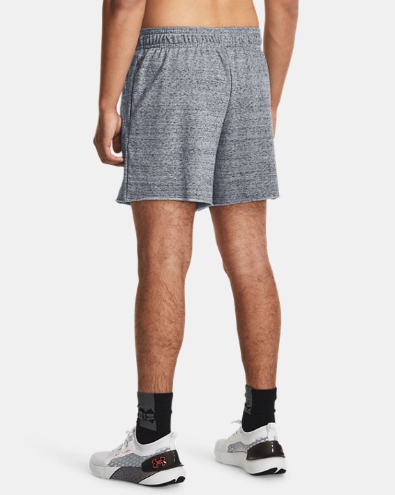 Men's UA Rival Terry 6" Shorts in Gray image number 1